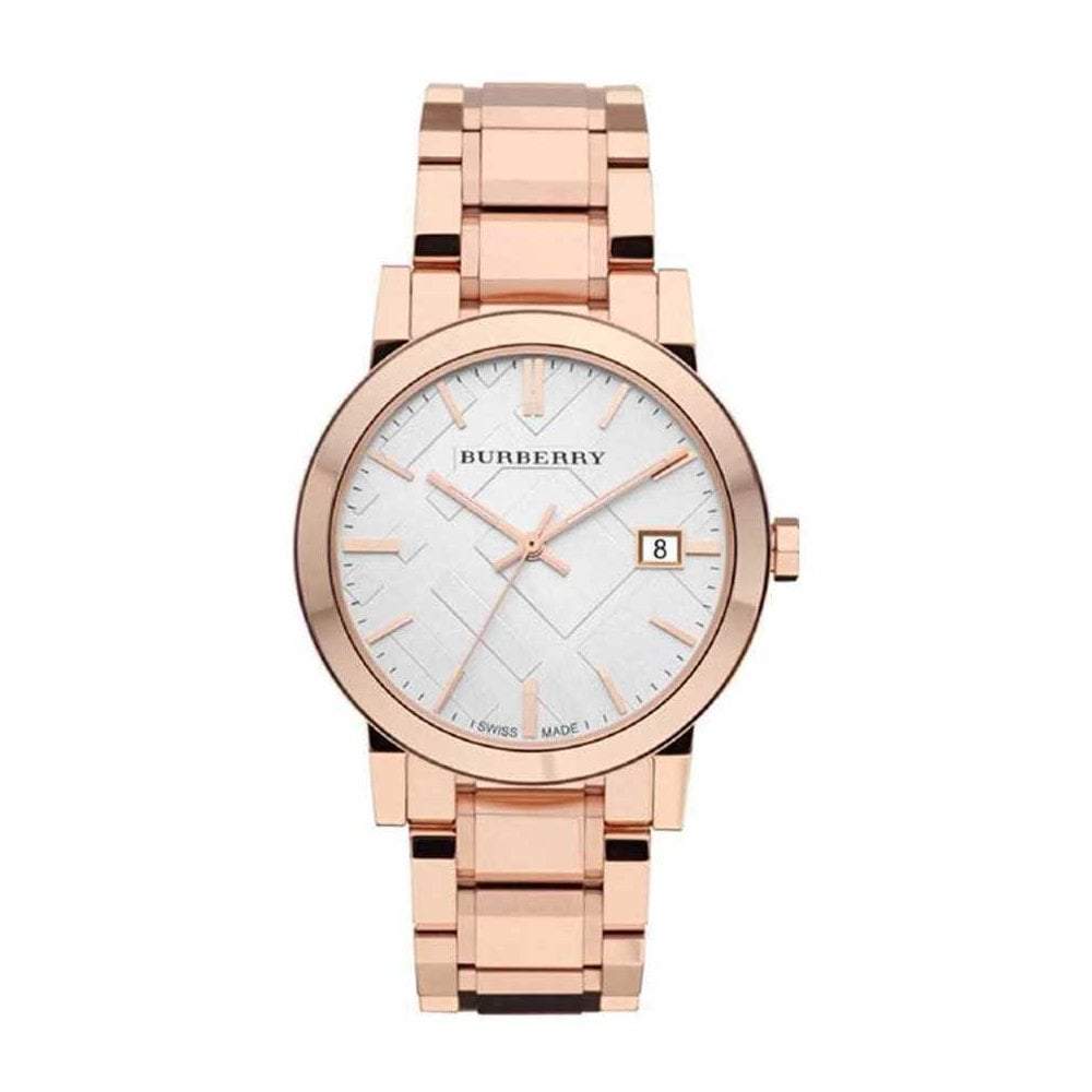 Burberry Ladies Watch The City Rose Gold PVD BU9004 - Watches & Crystals