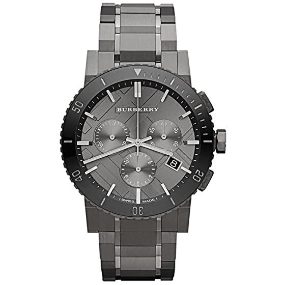 Burberry Men's Watch Chronograph The City Gunmetal Grey BU9381 - Watches & Crystals