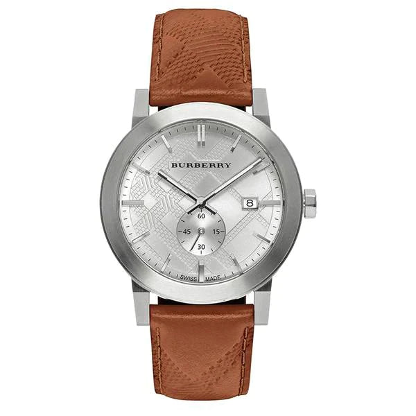 Burberry Men's Watch The City Silver Brown BU9904 - Watches & Crystals