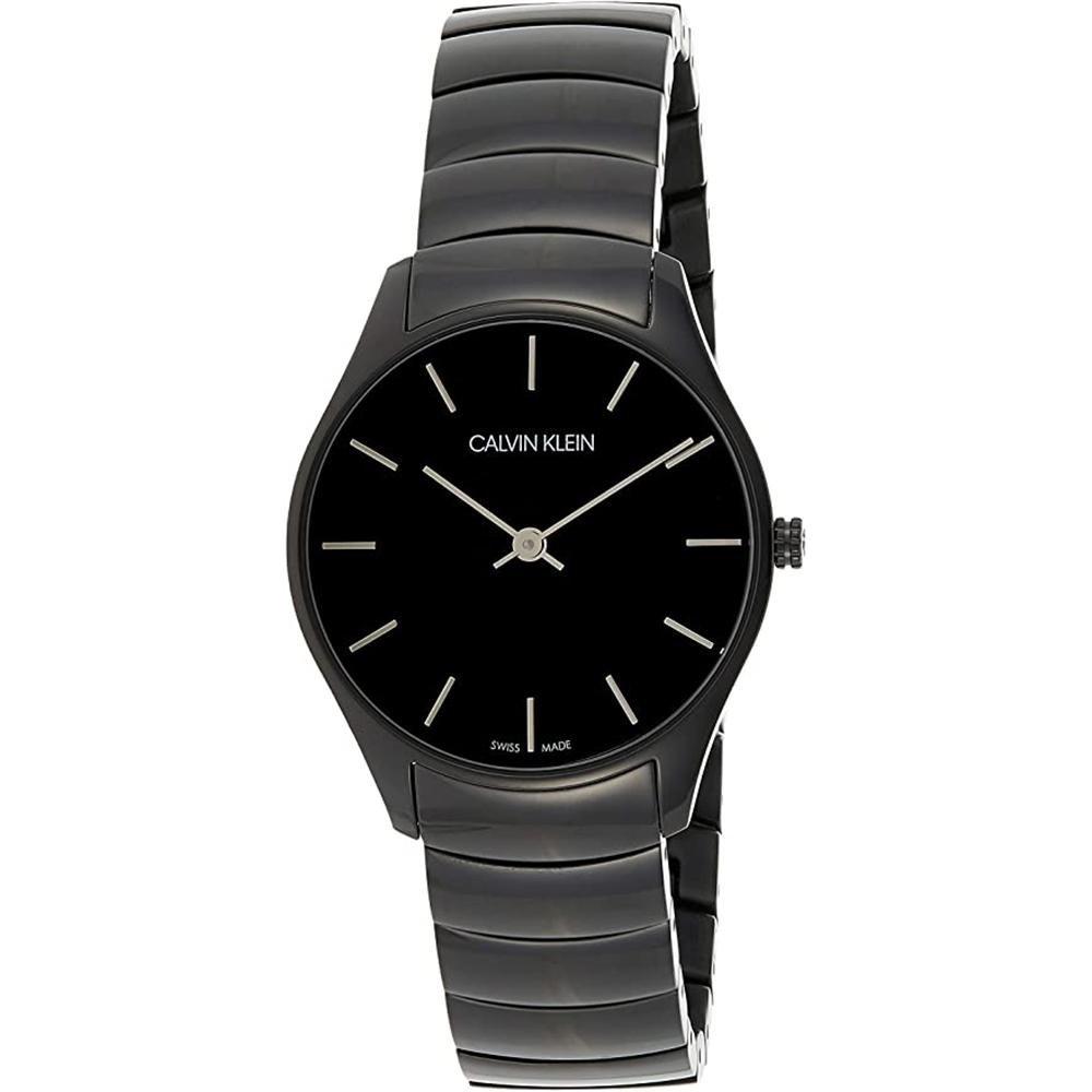 Calvin Klein Classic 38MM Black Stainless Steel - Watches & Crystals