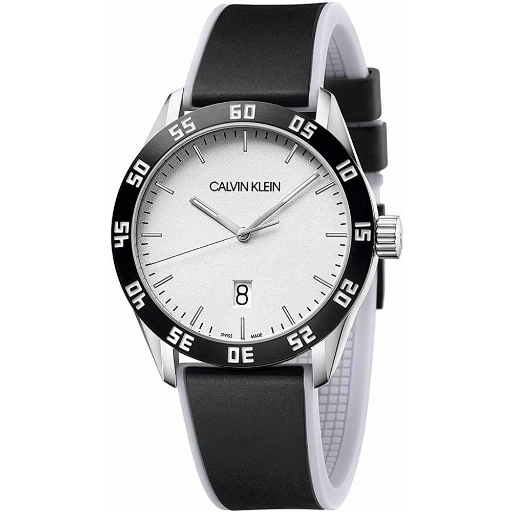Calvin Klein Complete Silver Silicone - Watches & Crystals