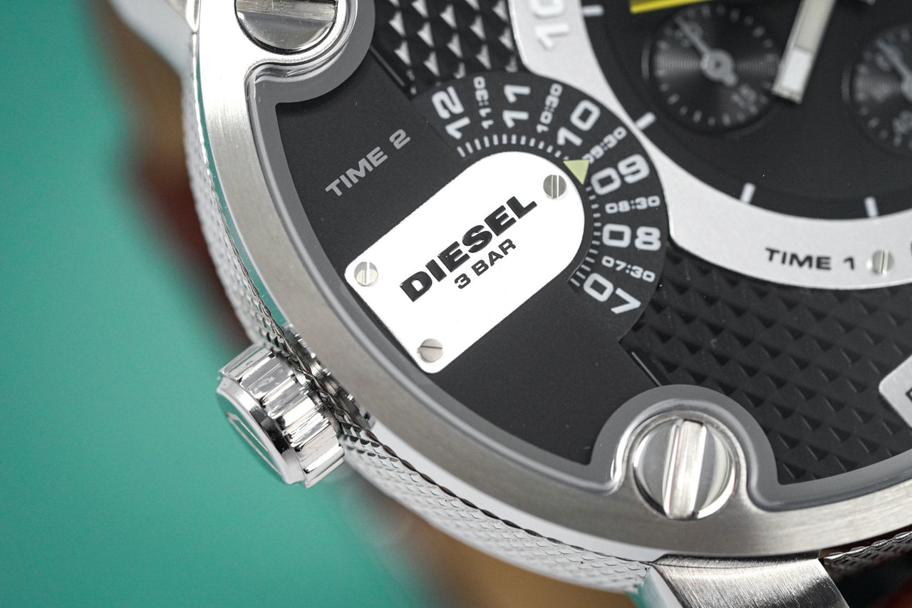 Diesel Men's Chronograph Watch Little Daddy Brown - Watches & Crystals