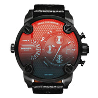 Thumbnail for Diesel Men's Chronograph Watch Little Daddy Orange Black - Watches & Crystals