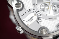 Thumbnail for Diesel Men's Chronograph Watch Little Daddy White - Watches & Crystals