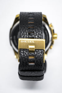 Thumbnail for Diesel Men's Chronograph Watch Mega Chief IP Gold - Watches & Crystals