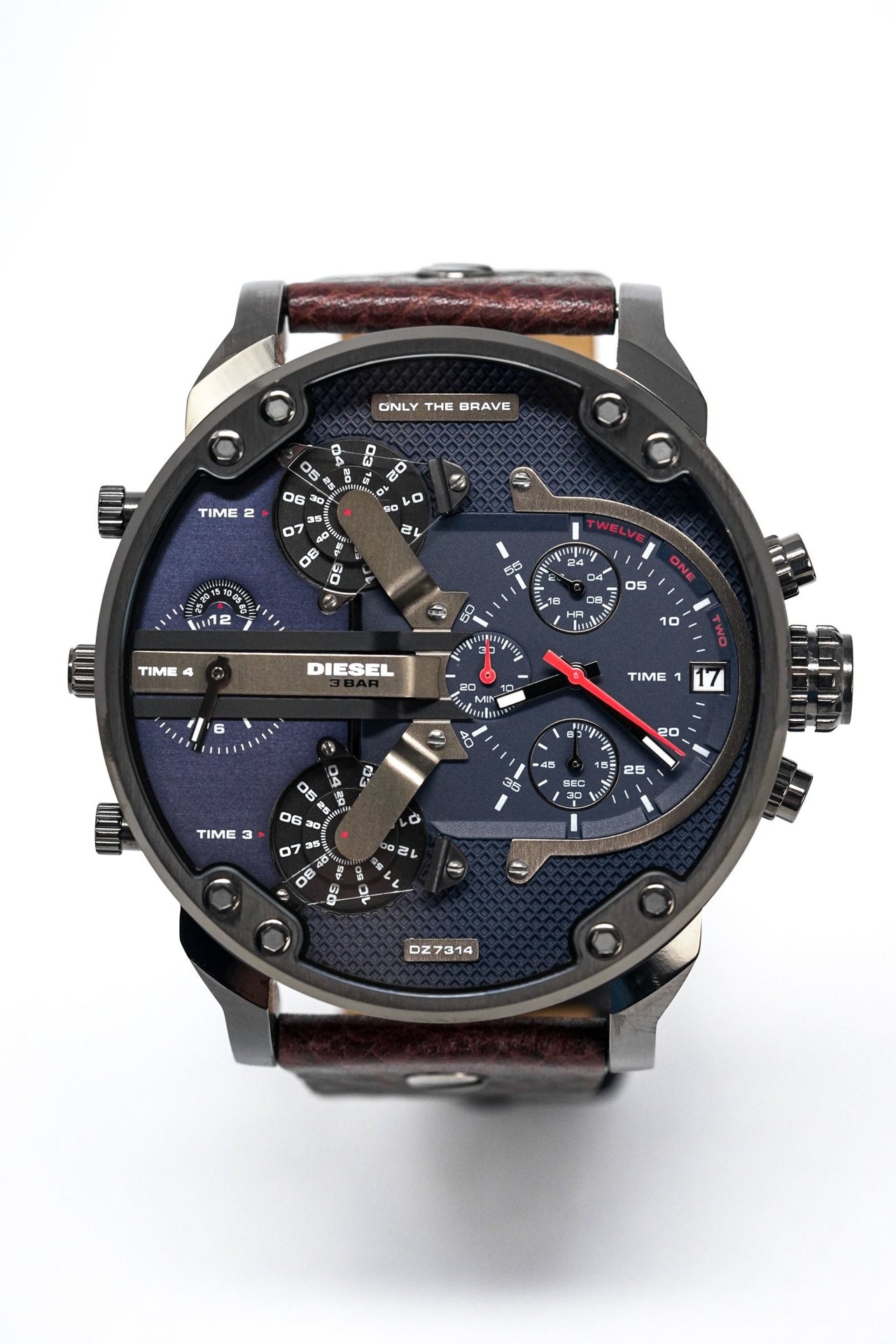 Diesel Men's Chronograph Watch Mr Daddy 2.0 Blue - Watches & Crystals