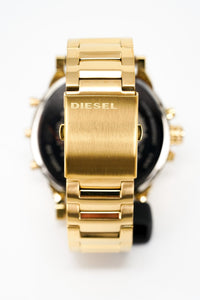 Thumbnail for Diesel Men's Chronograph Watch Mr Daddy 2.0 Yellow Gold DZ7399 - Watches & Crystals