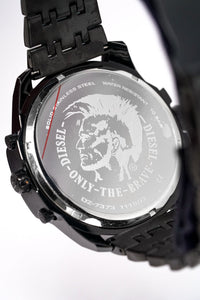 Thumbnail for Diesel Men's Chronograph Watch Uber Chief Black - Watches & Crystals