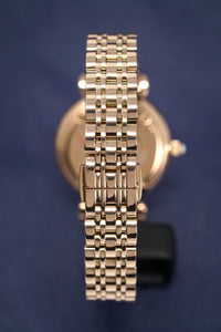 Thumbnail for Emporio Armani Ladies T-Bar Gianni Watch Rose Gold Plated AR1909 - Watches & Crystals