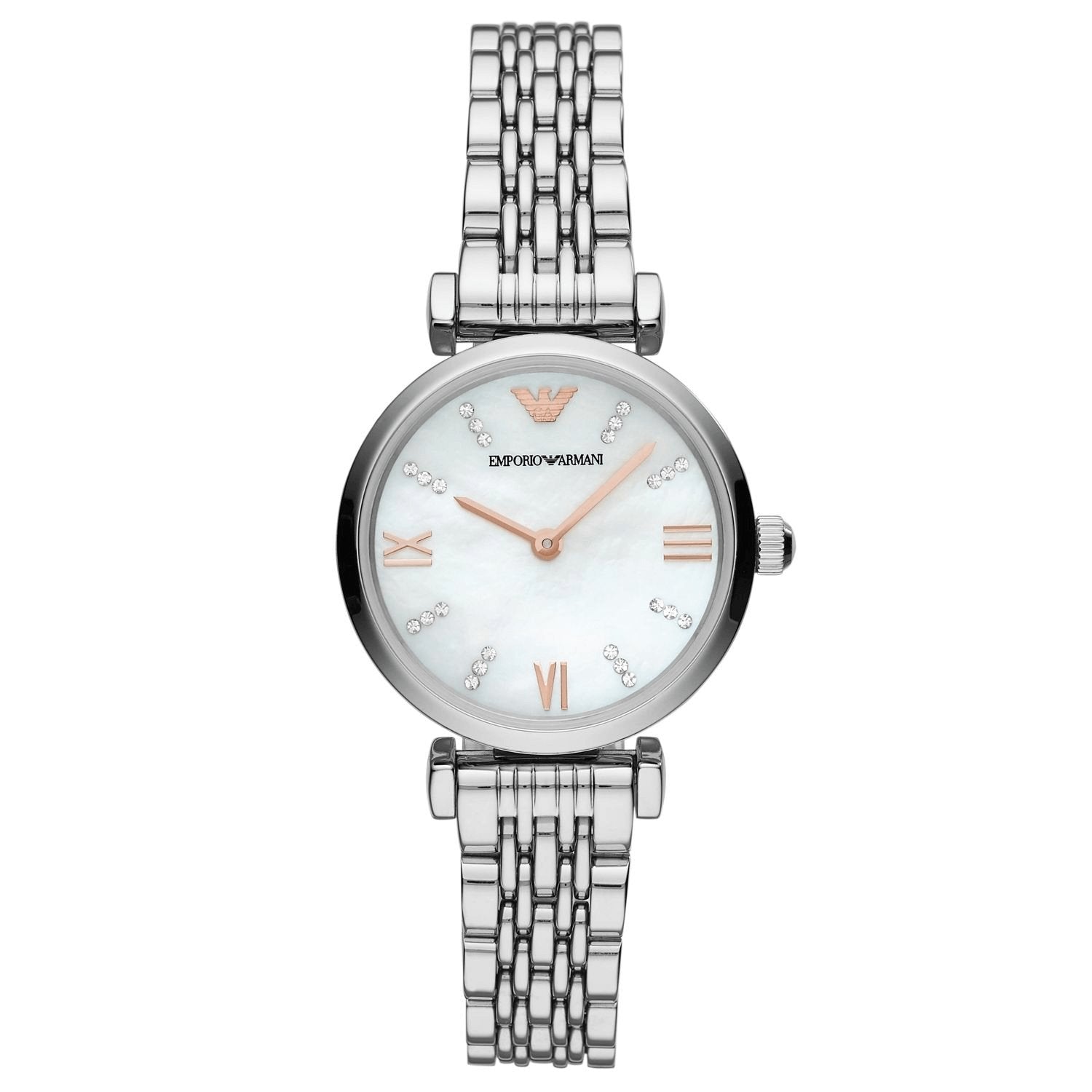 Emporio Armani Ladies Watch T-Bar Gianni Silver AR11204 - Watches & Crystals