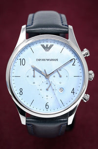 Thumbnail for Emporio Armani Men's Chronograph Watch Blue AR1889 - Watches & Crystals