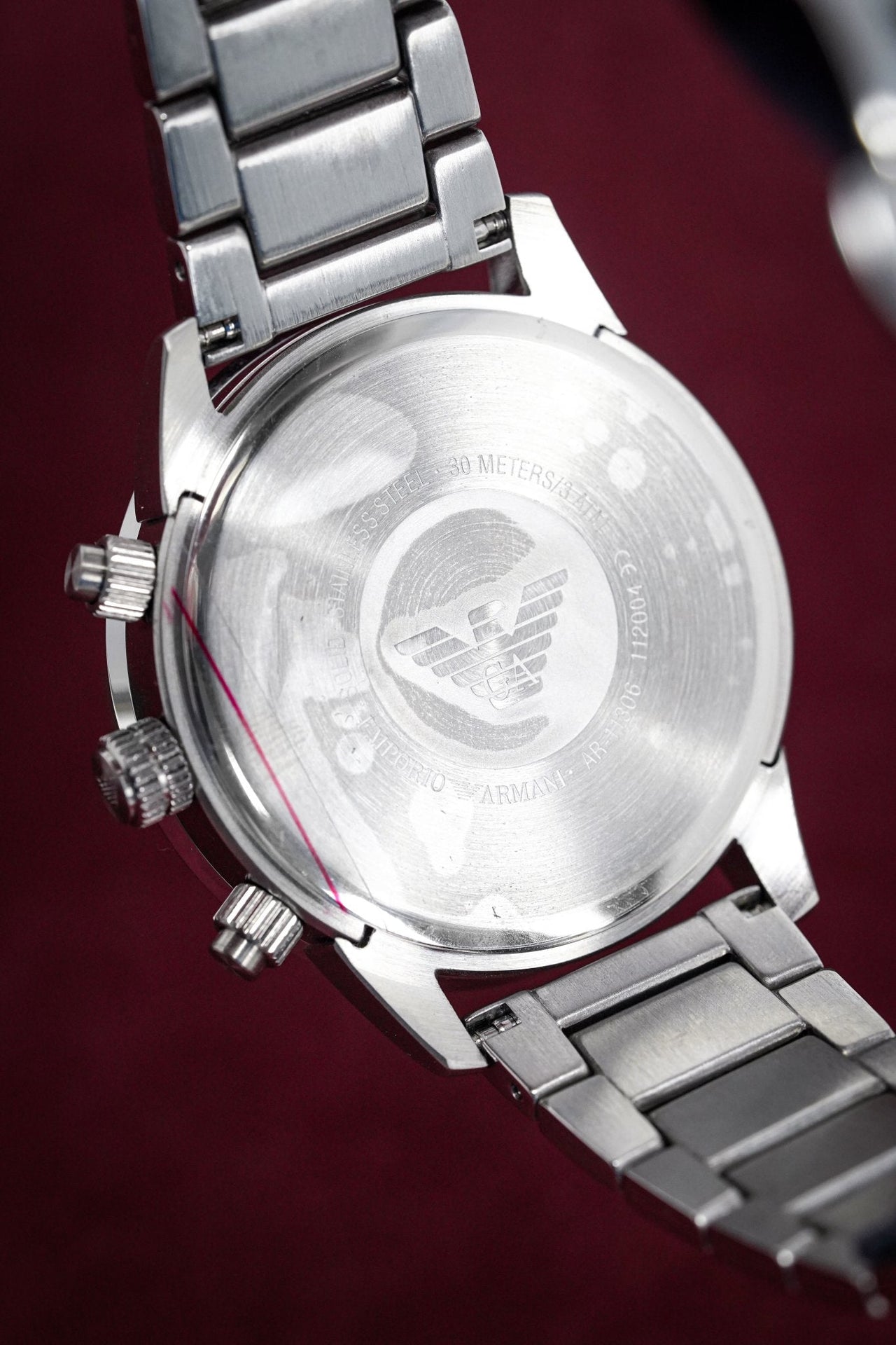 Emporio Armani Men's Mario Chronograph Watch AR11306 - Watches & Crystals