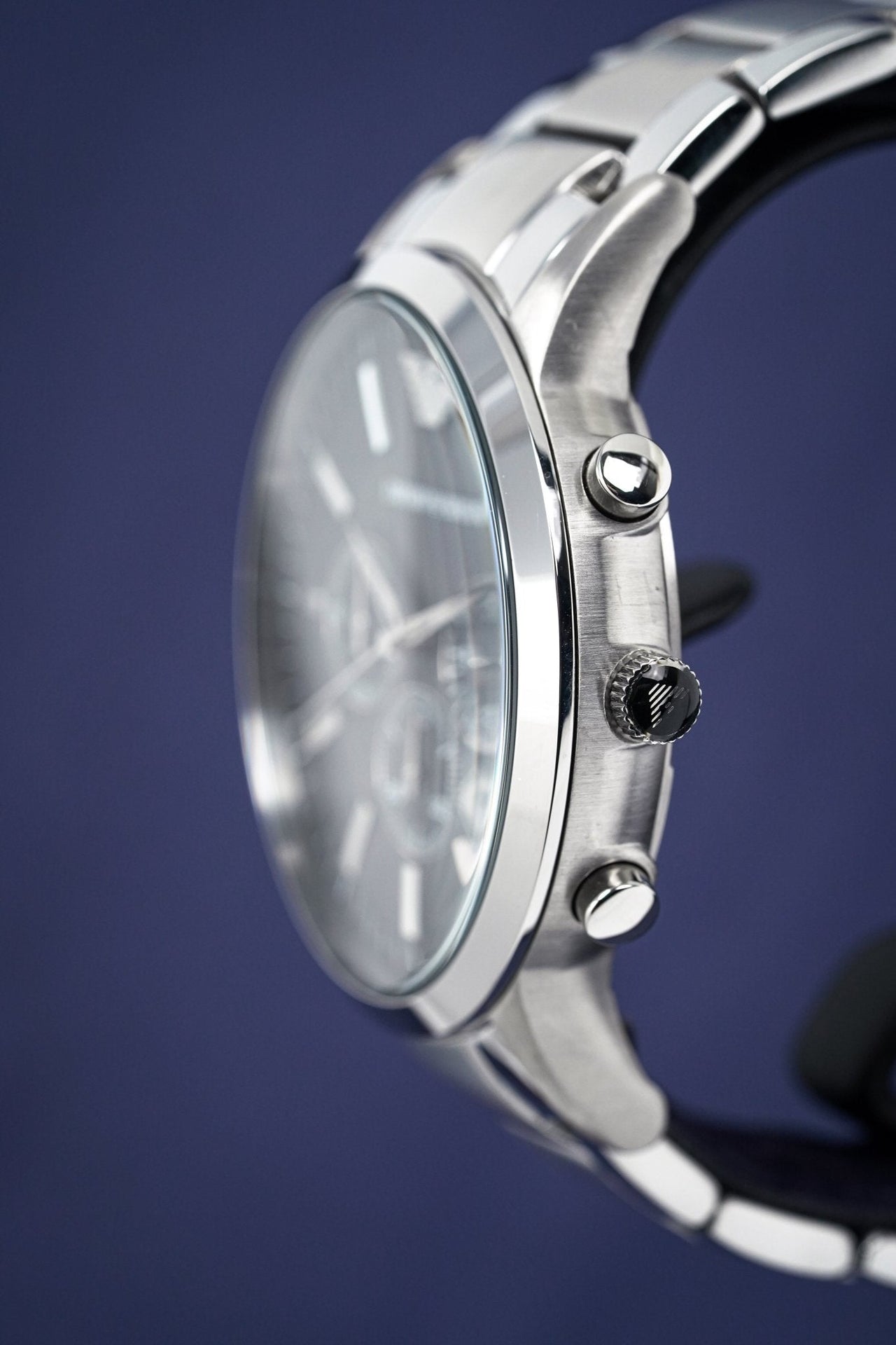 Emporio Armani Men's Renato Chronograph Watch Black AR2460 - Watches & Crystals