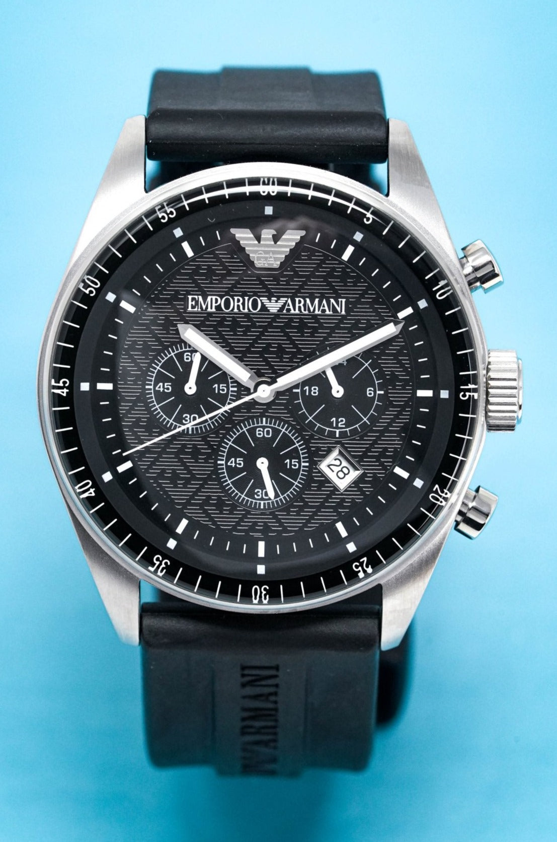 Emporio Armani Men's Sportivo Chronograph Watch AR0527 - Watches & Crystals