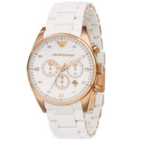 Thumbnail for Emporio Armani Men's Sportivo Chronograph Watch Rose Gold PVD AR5919 - Watches & Crystals