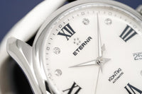 Thumbnail for Eterna Watch Ladies KonTiki Steel Diamond Leather Automatic 1260.41.66.1379 - Watches & Crystals