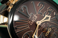 Thumbnail for GaGà Milano Manuale 48MM Rose Gold Chocolate - Watches & Crystals