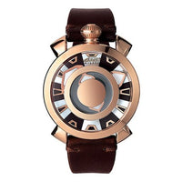 Thumbnail for Gagà Milano Men's Automatic Watch Manuale Mysterious 48mm Rose Gold 9091.01 - Watches & Crystals