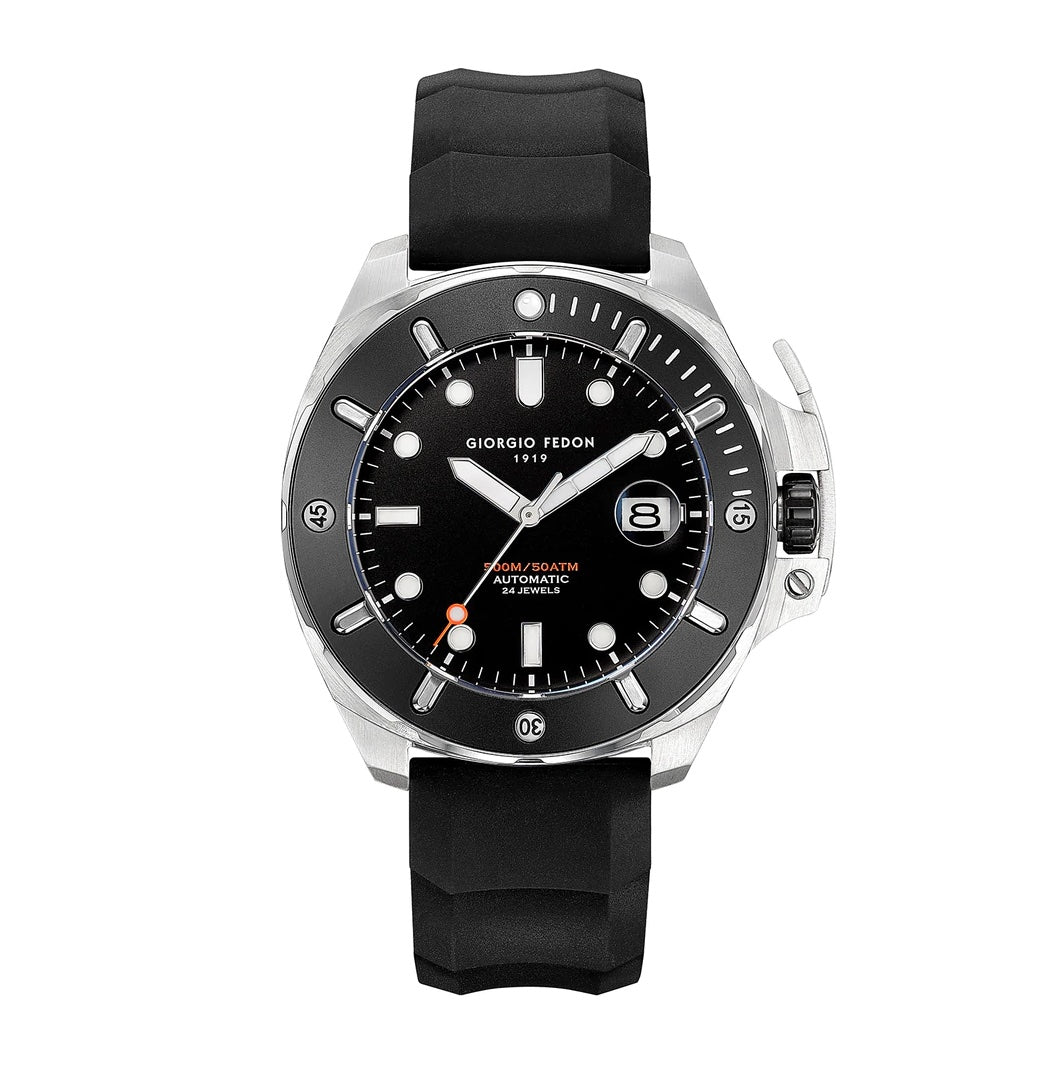 Giorgio Fedon Men's Watch Aquamarine III Black GFCU001 - Watches & Crystals