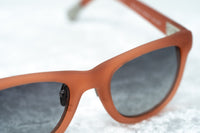 Thumbnail for Kris Van Assche Sunglasses with D-frame Rubberised Orange and Grey Lenses - KVA47C4SUN - Watches & Crystals