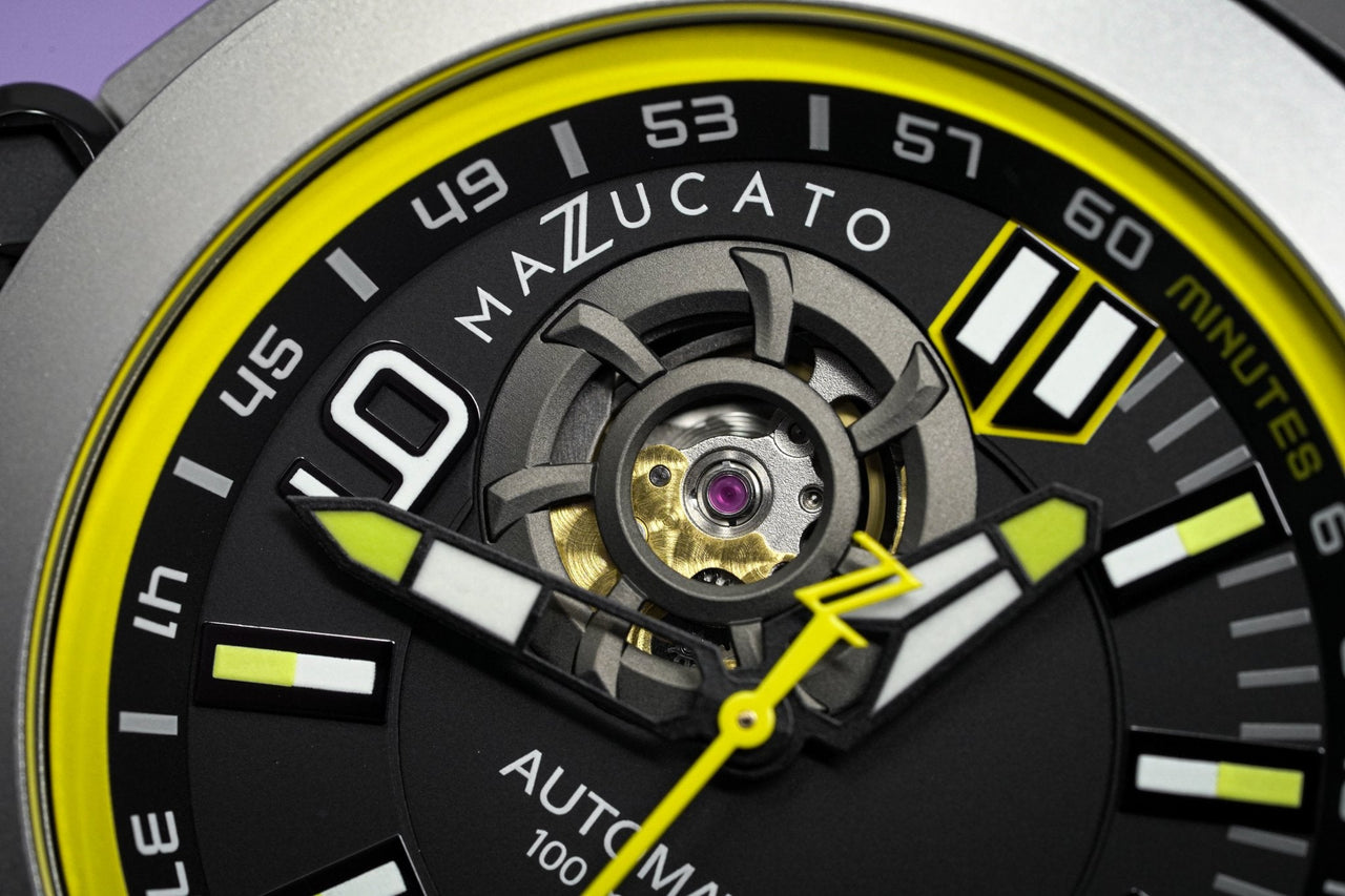 Mazzucato RIM Scuba Yellow - Watches & Crystals