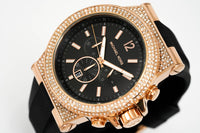 Thumbnail for Michael Kors Ladies Chronograph Watch Dylan Crystallised Rose Gold MK8557 - Watches & Crystals