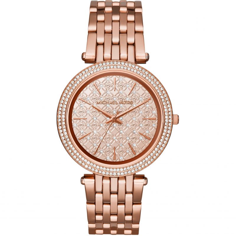 Michael Kors Ladies Watch Darci Rose Gold MK3399 - Watches & Crystals