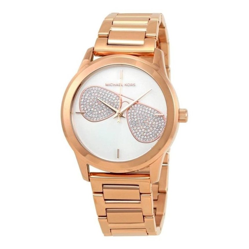 Michael Kors Ladies Watch Hartman Rose Gold MK3673 - Watches & Crystals