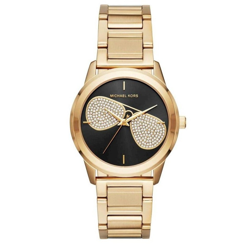 Michael Kors Ladies Watch Hartman Yellow Gold MK3647 - Watches & Crystals