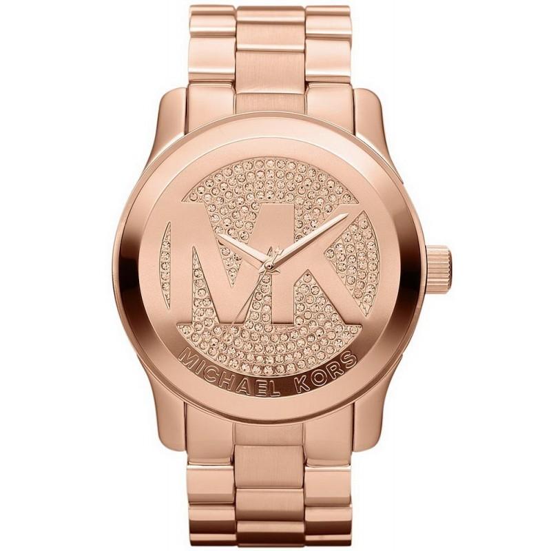 Michael Kors Ladies Watch Runway Rose Gold MK5661 - Watches & Crystals