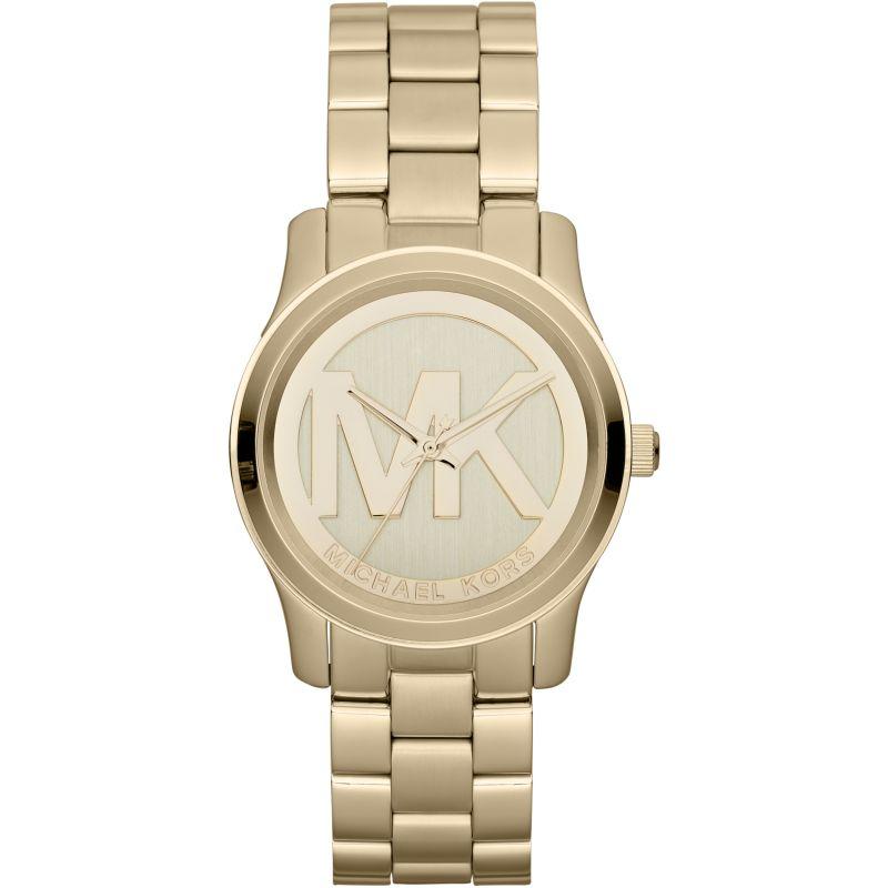 Michael Kors Ladies Watch Runway Yellow Gold MK5786 - Watches & Crystals