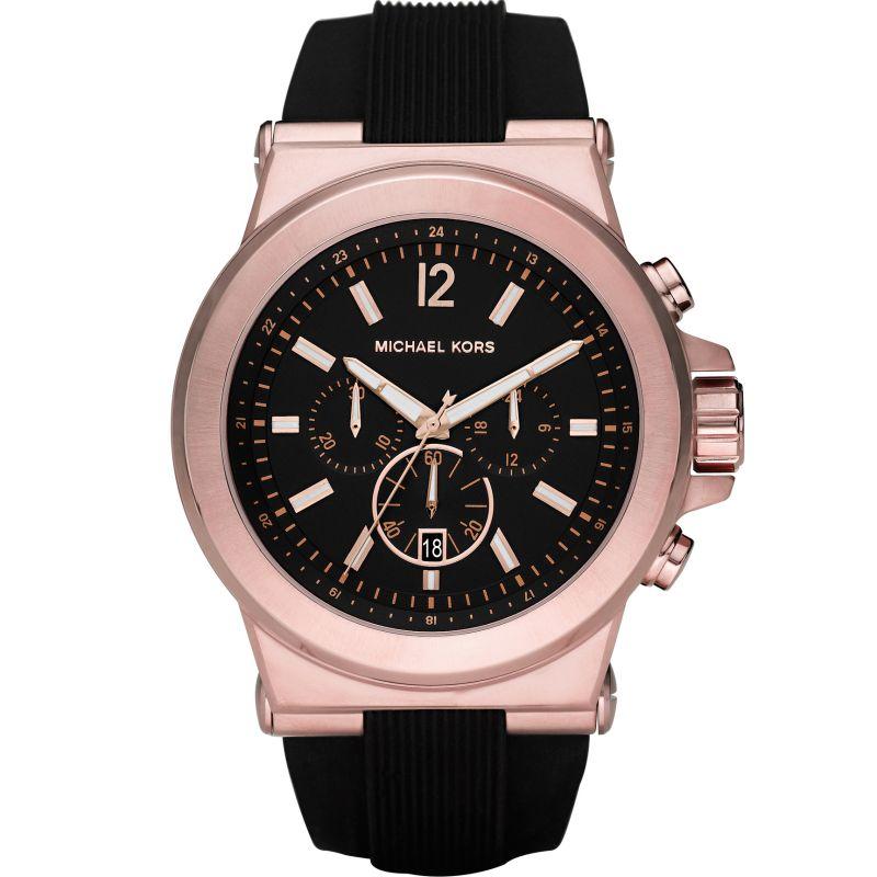 Michael Kors Men's Watch Chronograph Dylan Black MK8184 - Watches & Crystals