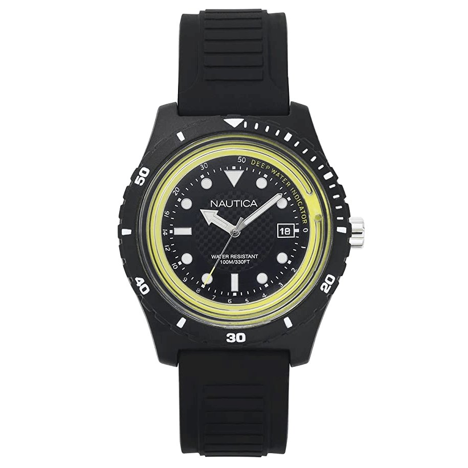 Nautica Men's Watch Ibiza Black NAPIBZ001 - Watches & Crystals