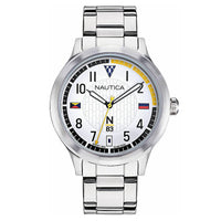 Thumbnail for Nautica Men's Watch N-83 Crissy Field Silver NAPCFVC01 - Watches & Crystals