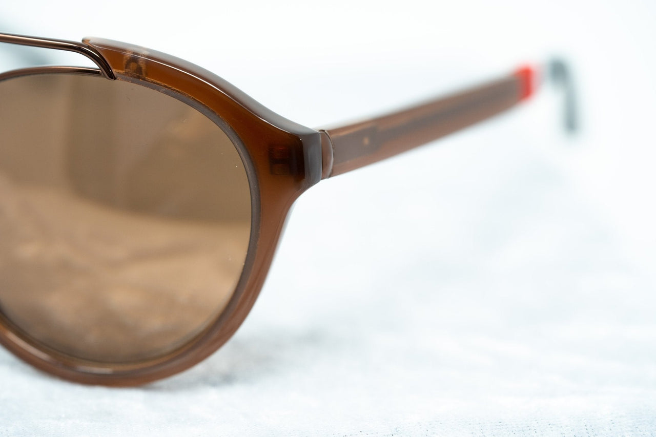 Orlebar Brown Sunglasses Oval Clay & Bronze with Metallic Brown Lenses OB42C6SUN - Watches & Crystals