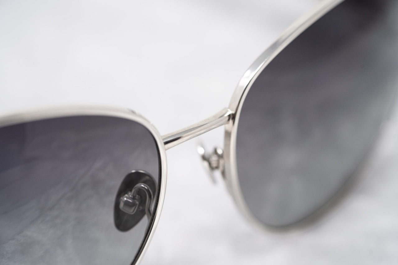 Oscar De La Renta Women Sunglasses Gemstones Oval Silver and Grey Lenses - ODLR8C5SUN - Watches & Crystals
