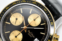 Thumbnail for Paul Picot Men's Watch Chronosport Chronograph Black 18K Gold P7005322.332 - Watches & Crystals