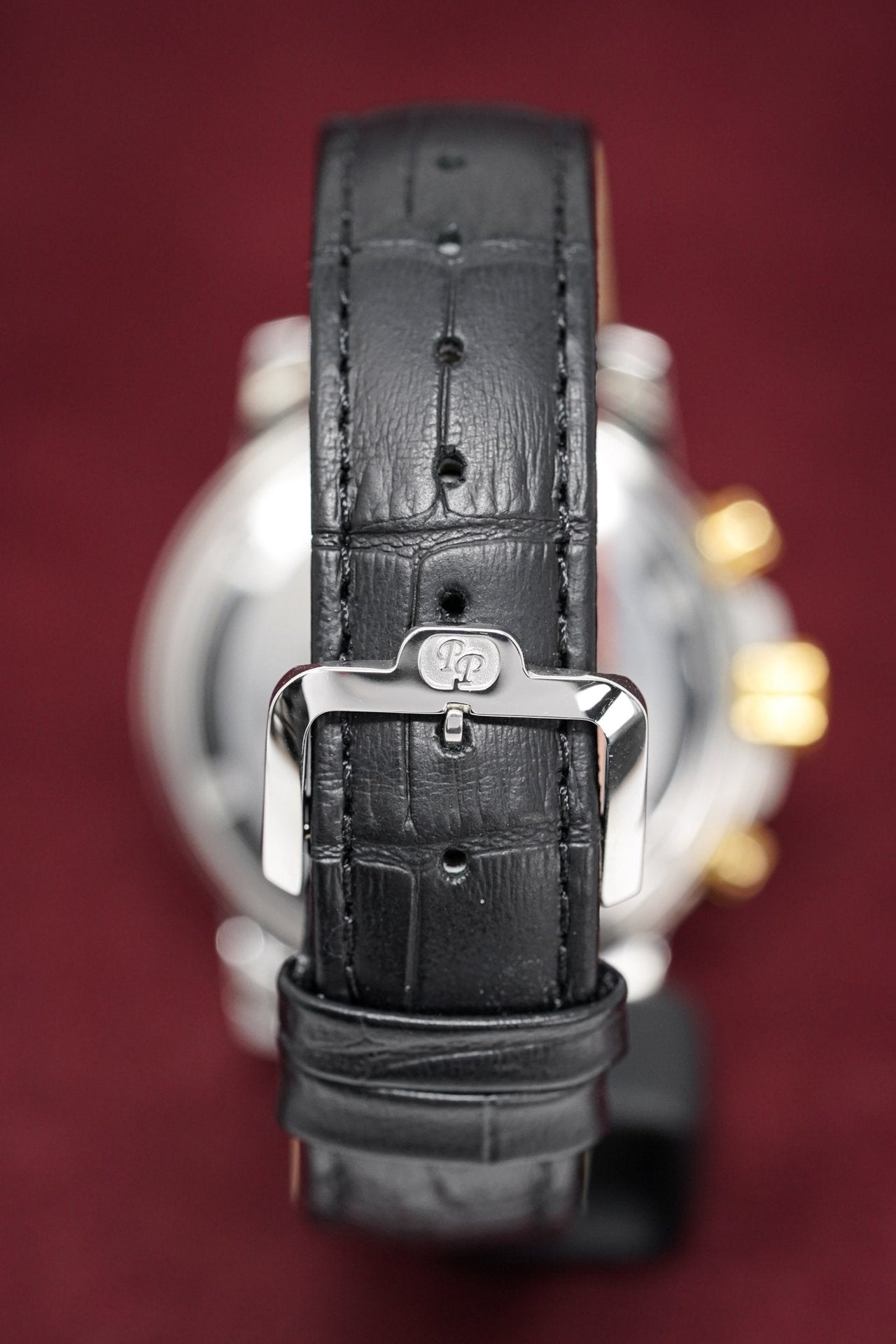 Paul Picot Men's Watch Chronosport Chronograph Black P7005.320.354 - Watches & Crystals
