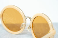 Thumbnail for Phillip Lim Sunglasses with Round Apricot Brushed Gold and Dark Brown Lenses - PL11C15SUN - Watches & Crystals