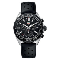 Thumbnail for Tag Heuer Men's Watch Formula 1 Chronograph Leather CAZ1010.FT8024 - Watches & Crystals