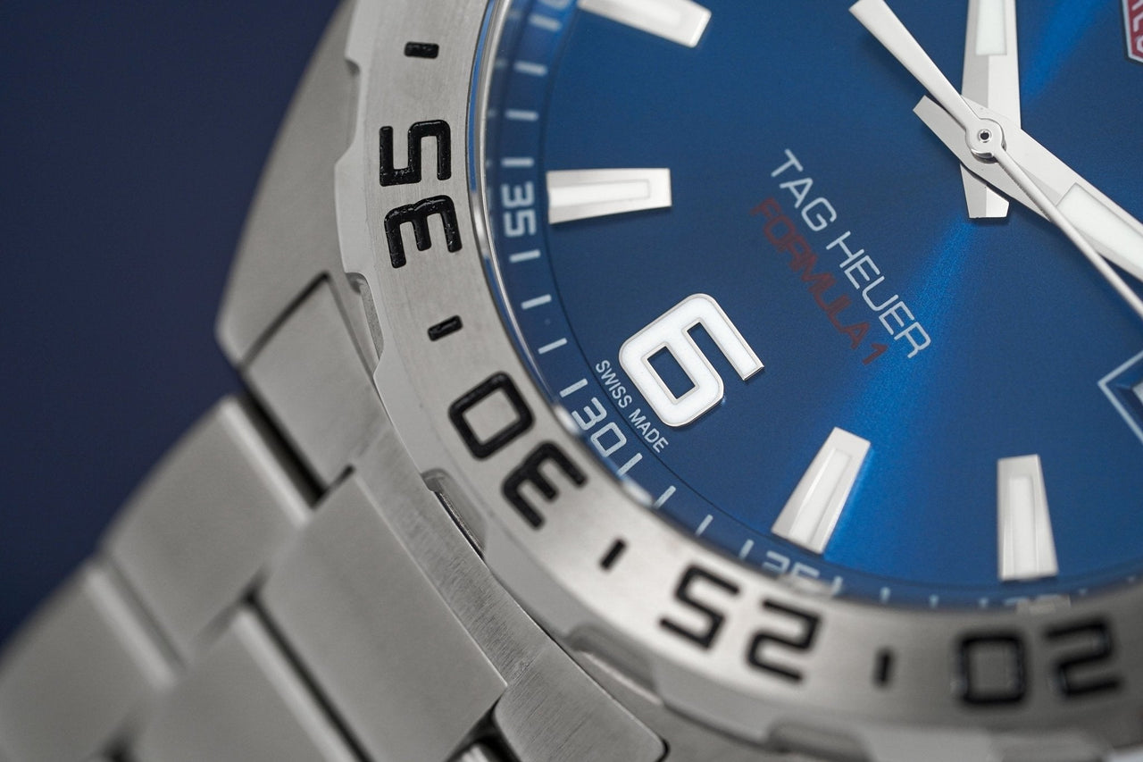 TAG HEUER Quartz FORMULA 1 Men's Watch Blue WAZ1118.BA0875 - Watches & Crystals