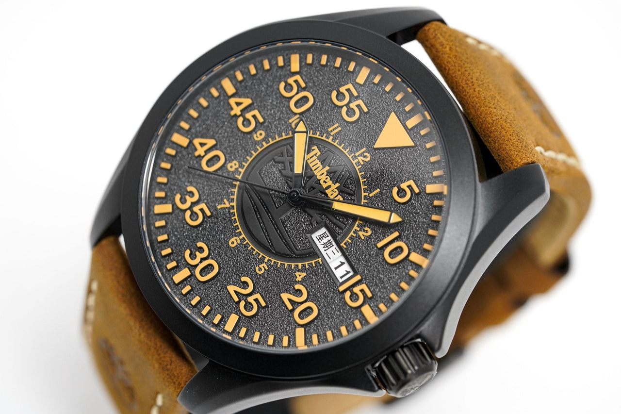 Timberland Men's Watch Mount Jefferson Black TBL.15594JSB/02 - Watches & Crystals