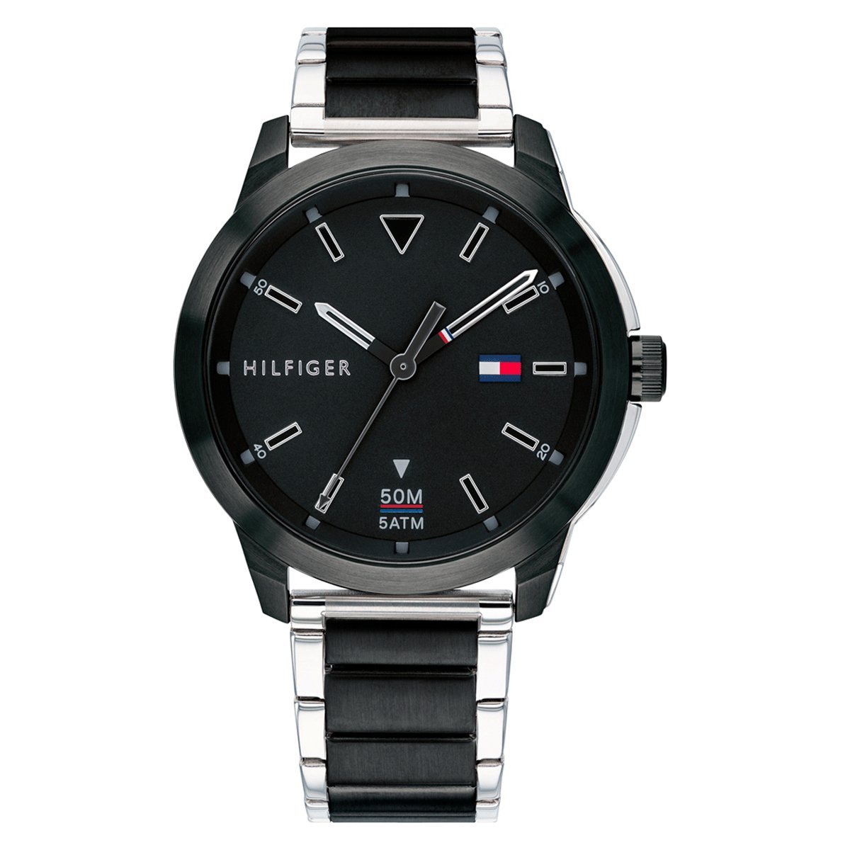 Tommy Hilfiger Men's Watch Sneaker Black 1791619 - Watches & Crystals