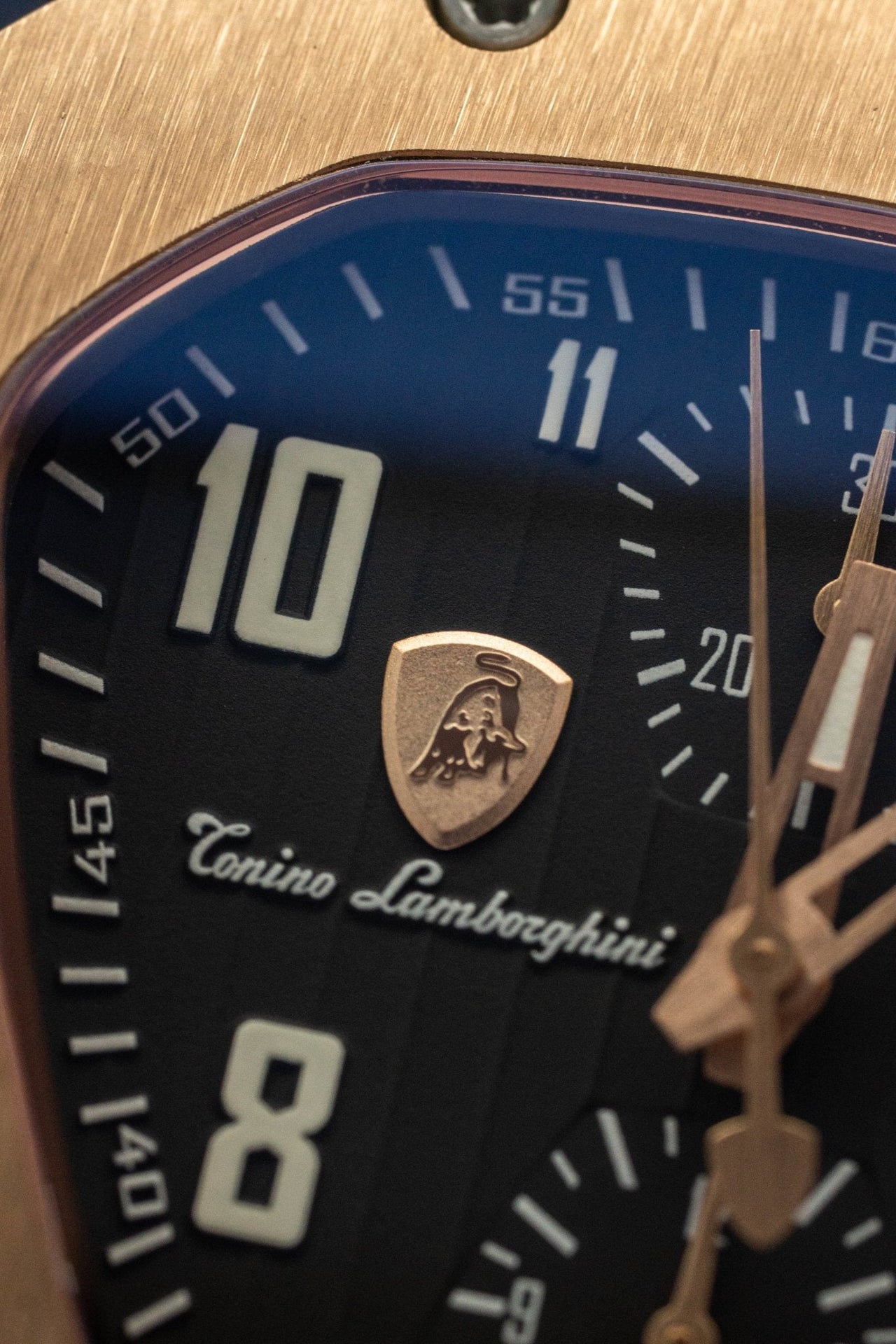 Tonino Lamborghini Spyderleggero Chronograph Day Date IP Rose Gold - Watches & Crystals