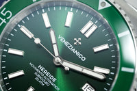 Thumbnail for Venezianico Automatic Watch Nereide Canova Bracelet Green 3321501C - Watches & Crystals