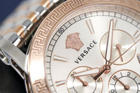 Thumbnail for Versace Chronograph Watch Sports Tech 2 Tone Rose Gold VELT00319 - Watches & Crystals