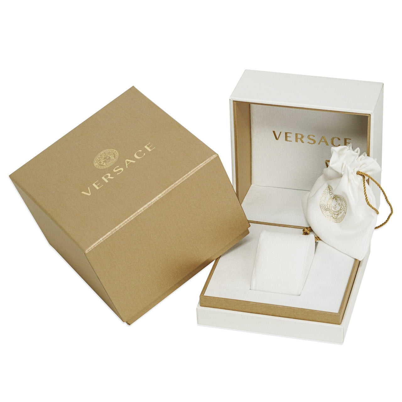 Versace Ladies Watch Palazzo Empire White VECO01722 - Watches & Crystals