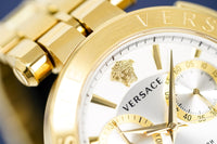 Thumbnail for Versace Men's Chronograph Watch Aion Gold VBR060017 - Watches & Crystals