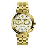 Thumbnail for Versace Men's Chronograph Watch Aion Gold VBR060017 - Watches & Crystals