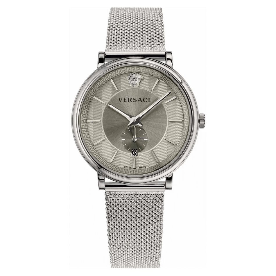 Versace V-Circle Small Seconds Silver - Watches & Crystals